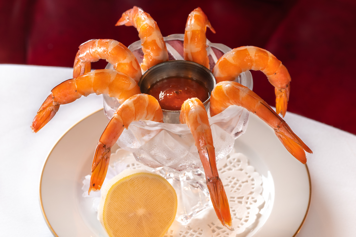 Pacific Blue Prawn Cocktail at Magistracy Dining Room